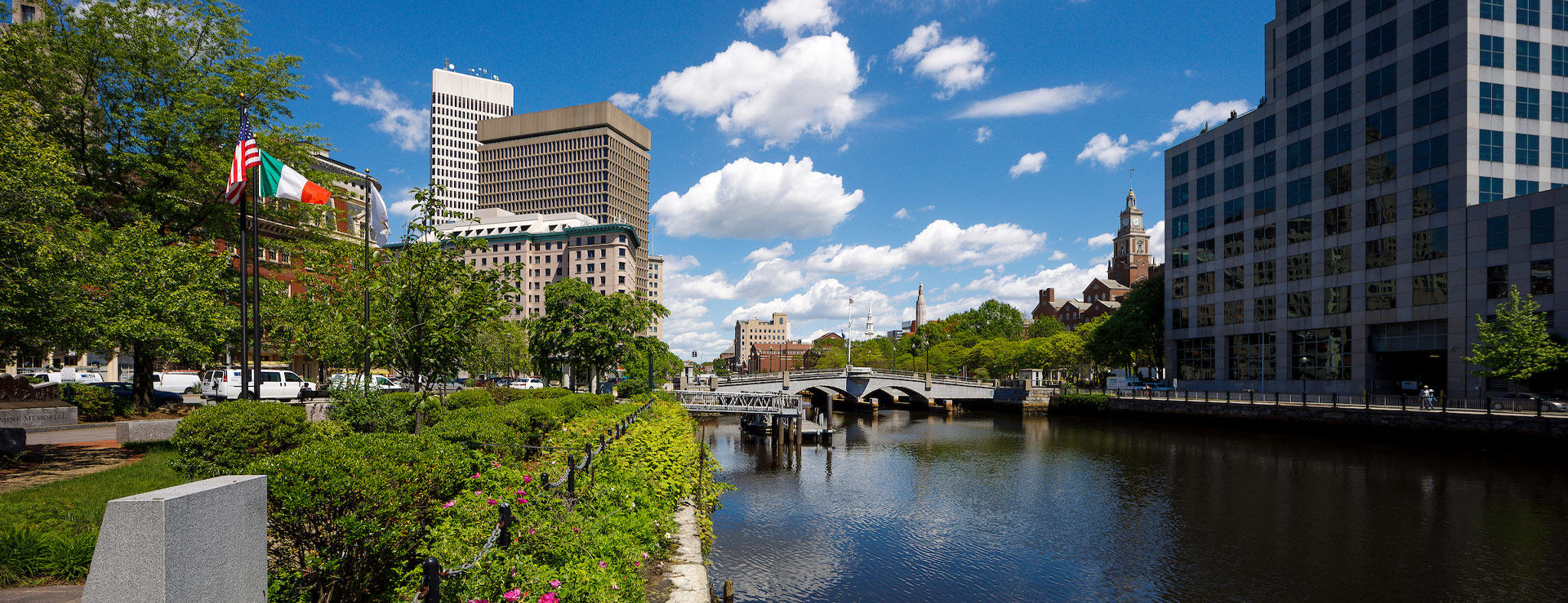 Providence River in Downtown Providence 